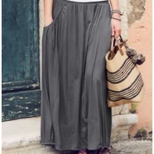 Garnet hill perfect maxi skirt